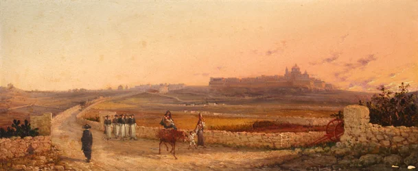 Mdina, Malta, 1888